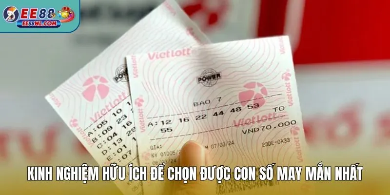 Kinh nghiệm hữu ích để chọn được con số may mắn nhất